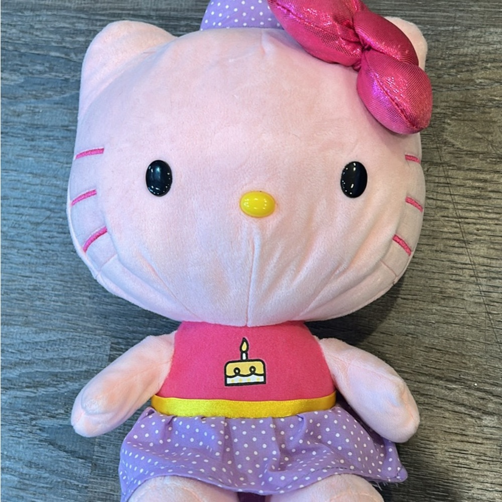 Hello Kitty birthday plush